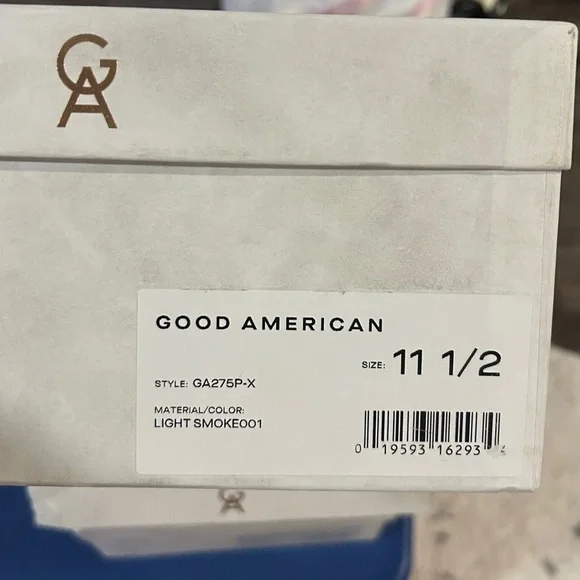 Good American Black Cinderella Clear Pump NIB Work Business Sexy Heels 11.5 - Picture 6 of 6